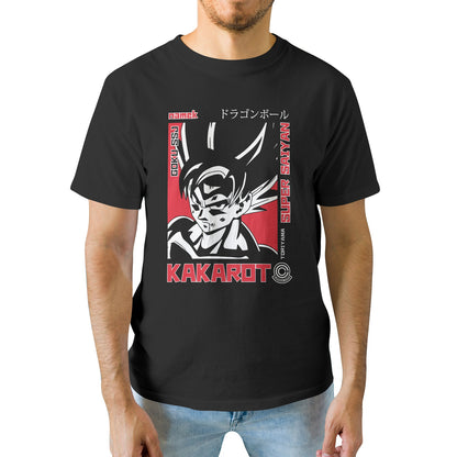 Kenshi Manga - T-shirt Custom - XS/3XL - Noir & Bleu