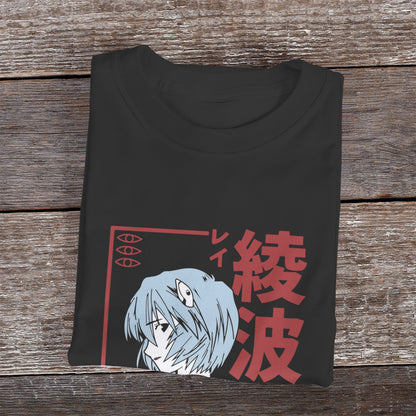 Kenshi Manga - T-shirt Custom - XS/3XL - Noir & Blanc & Bleu & Gris