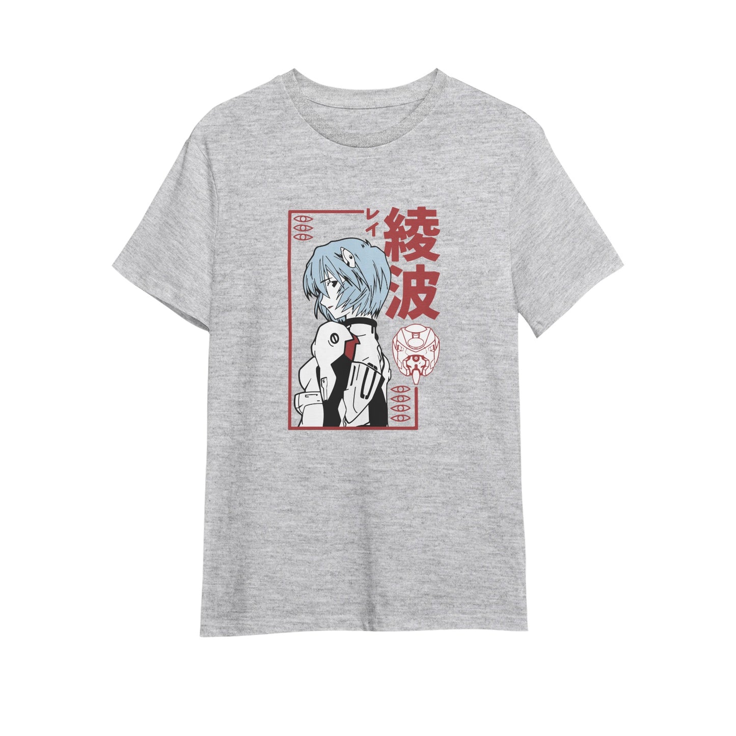 Kenshi Manga - T-shirt Custom - XS/3XL - Noir & Blanc & Bleu & Gris