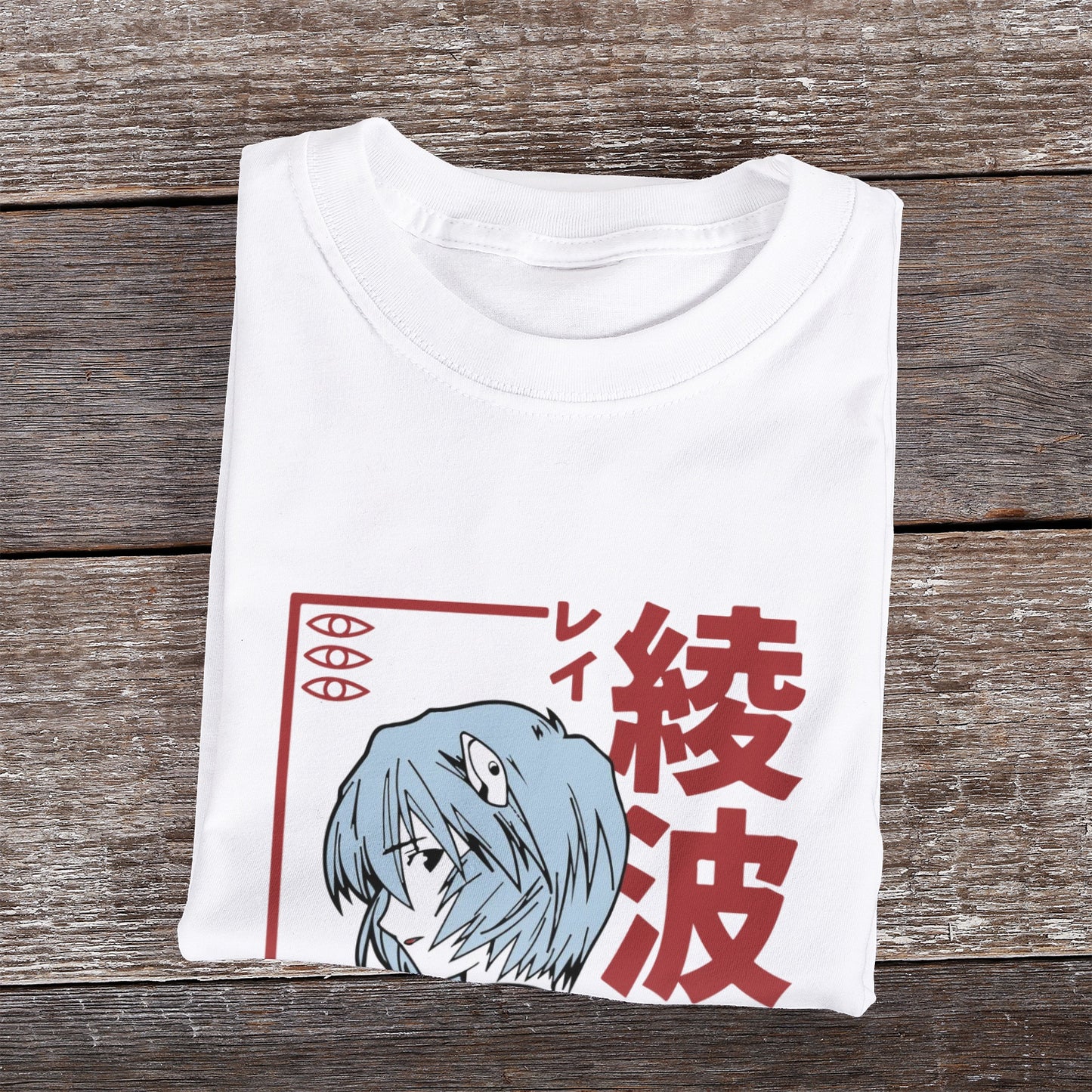 Kenshi Manga - T-shirt Custom - XS/3XL - Noir & Blanc & Bleu & Gris