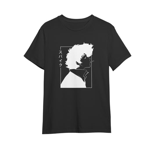 Kenshi Manga - T-shirt Custom - XS/3XL - Noir & Blanc & Bleu & Gris