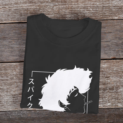 Kenshi Manga - T-shirt Custom - XS/3XL - Noir & Blanc & Bleu & Gris