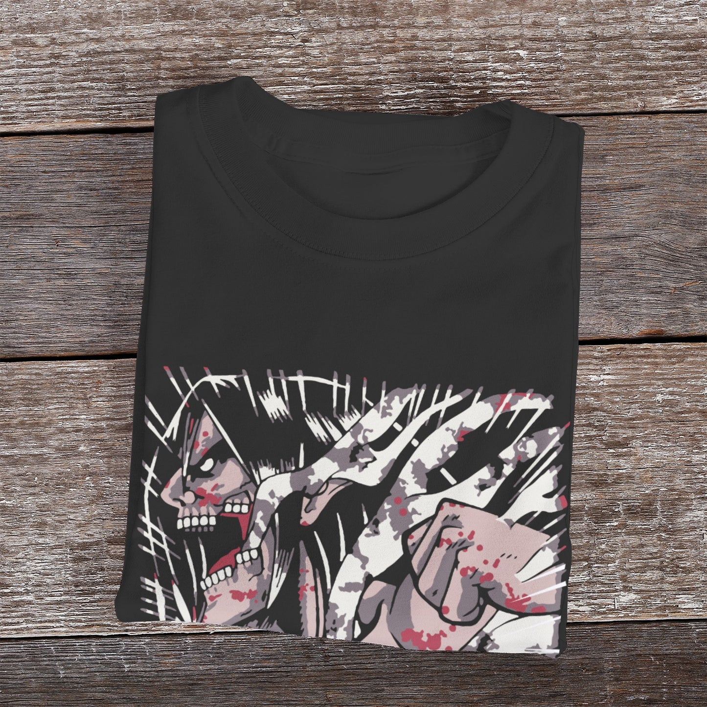 Kenshi Manga - T-shirt Custom - XS/3XL - Noir