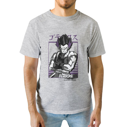 Kenshi Manga - T-shirt Custom - XS/3XL - Noir & Blanc & Gris