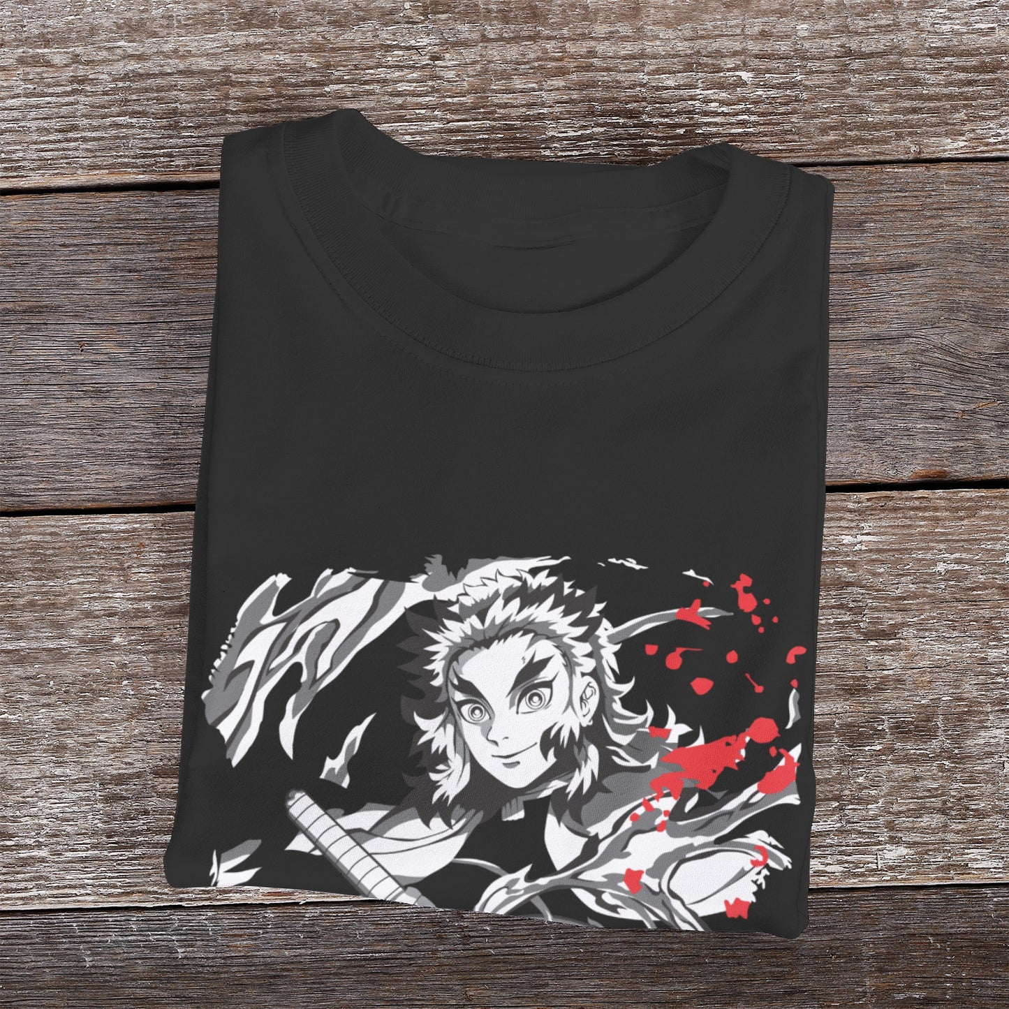 Kenshi Manga - T-shirt Custom - XS/3XL - Noir & Blanc