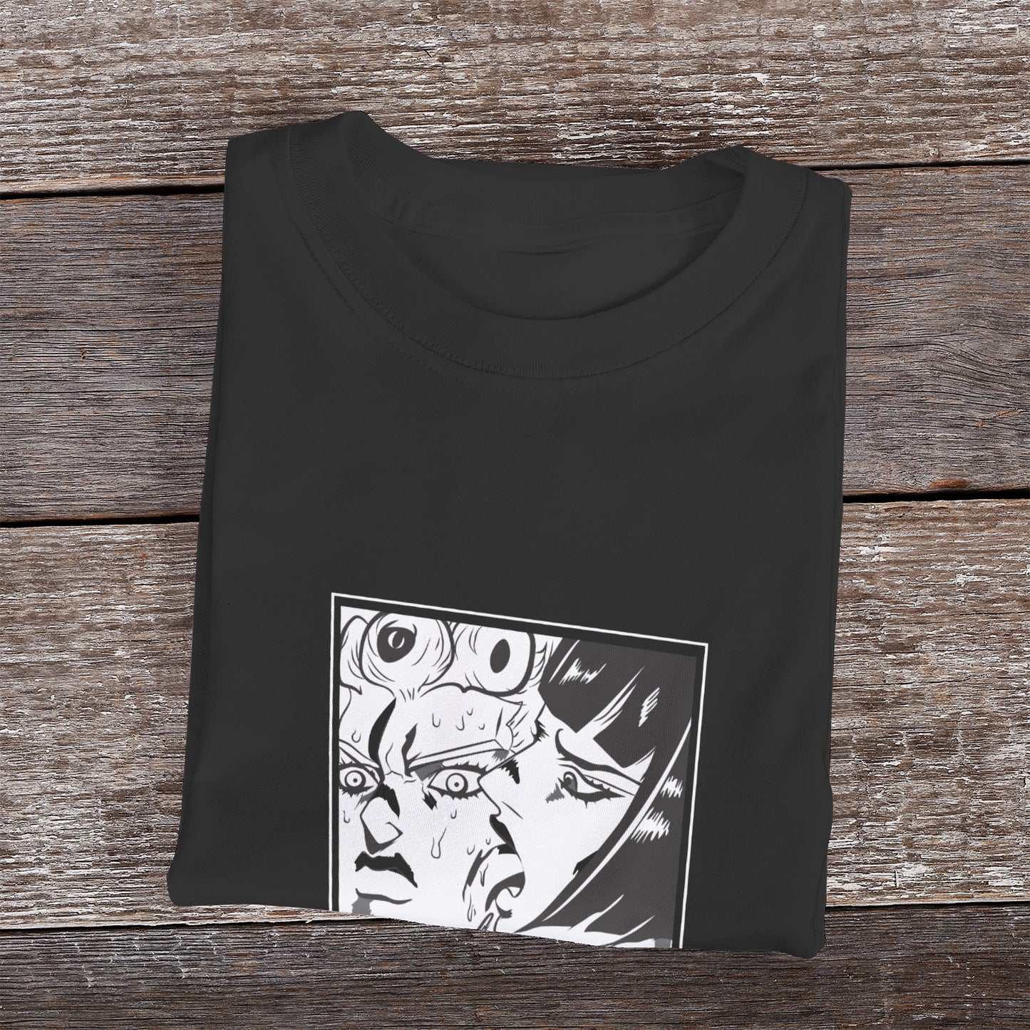 Kenshi Manga - T-shirt Custom - XS/3XL - Noir & Bleu