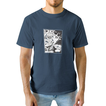 Kenshi Manga - T-shirt Custom - XS/3XL - Noir & Bleu