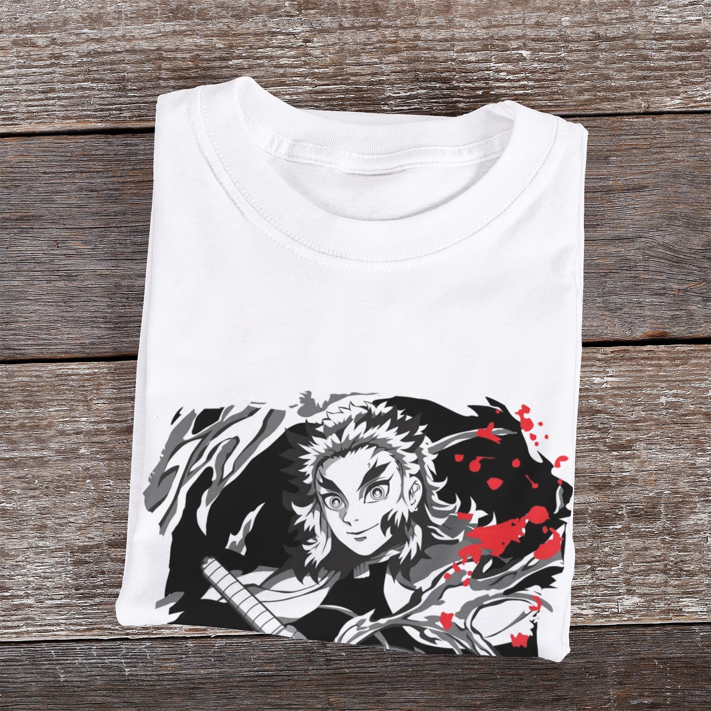 Kenshi Manga - T-shirt Custom - XS/3XL - Noir & Blanc